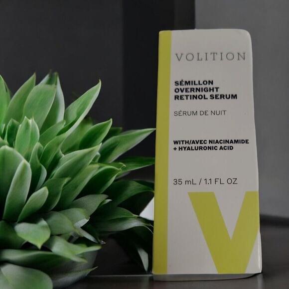 Volition Beauty Sémillon Overnight Retinol Serum NEW Full Size 35ml / 1.1 fl oz - Picture 1 of 6